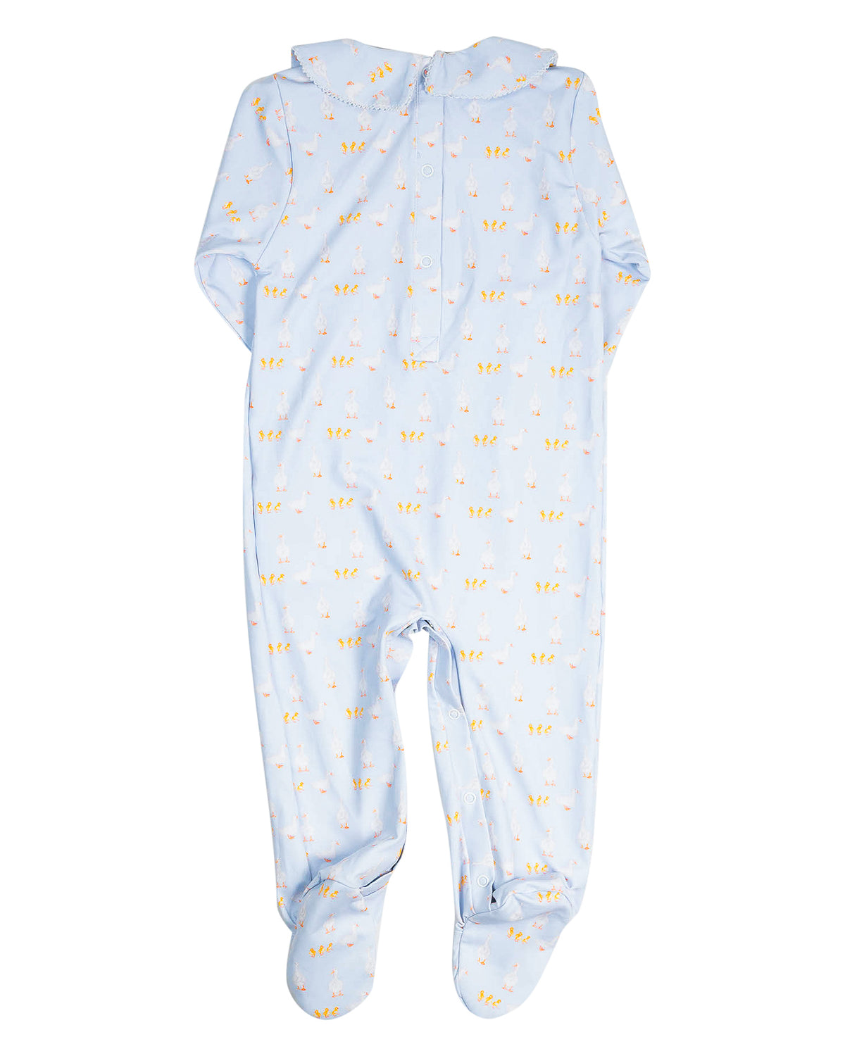 Duck Duck Chick Knit Footed Pajamas- FINAL SALE