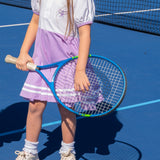 Purple and White Knit Tennis Dress- FINAL SALE