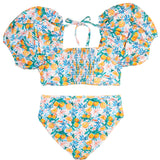 Summer Citrus Ladies High Waisted Bikini- FINAL SALE