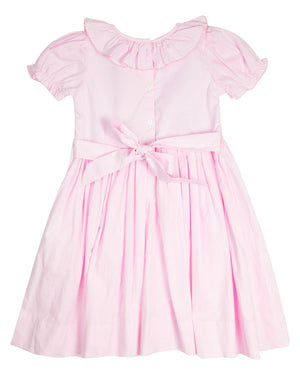 Pink Gingham Smocked Jenny Dress