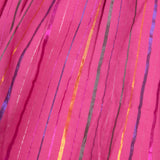 Hot Pink Puff Sleeve Bubble with Lurex