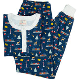 Polar Express Knit Adult Pajama Set- FINAL SALE