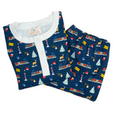 Polar Express Knit Adult Pajama Set- FINAL SALE