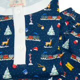 Polar Express Knit Adult Pajama Set- FINAL SALE