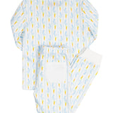Blue Bunny Knit Pajamas-FINAL SALE
