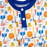 Safari Fun Short Sleeve Knit Pajama Set- FINAL SALE