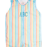 Rainbow Stripes Shortall- FINAL SALE