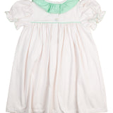 Pink Polka Dot Knit Dress- FINAL SALE