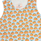 Pumpkin Spice Print Blue Longall