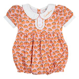 Pumpkin Spice Print Pink Bubble