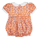 Pumpkin Spice Print Pink Bubble
