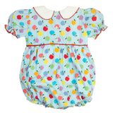 Apple Toss Bishop Sleeve Bubble- FINAL SALE
