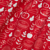 Thanksgiving Pie Print Knit Bubble