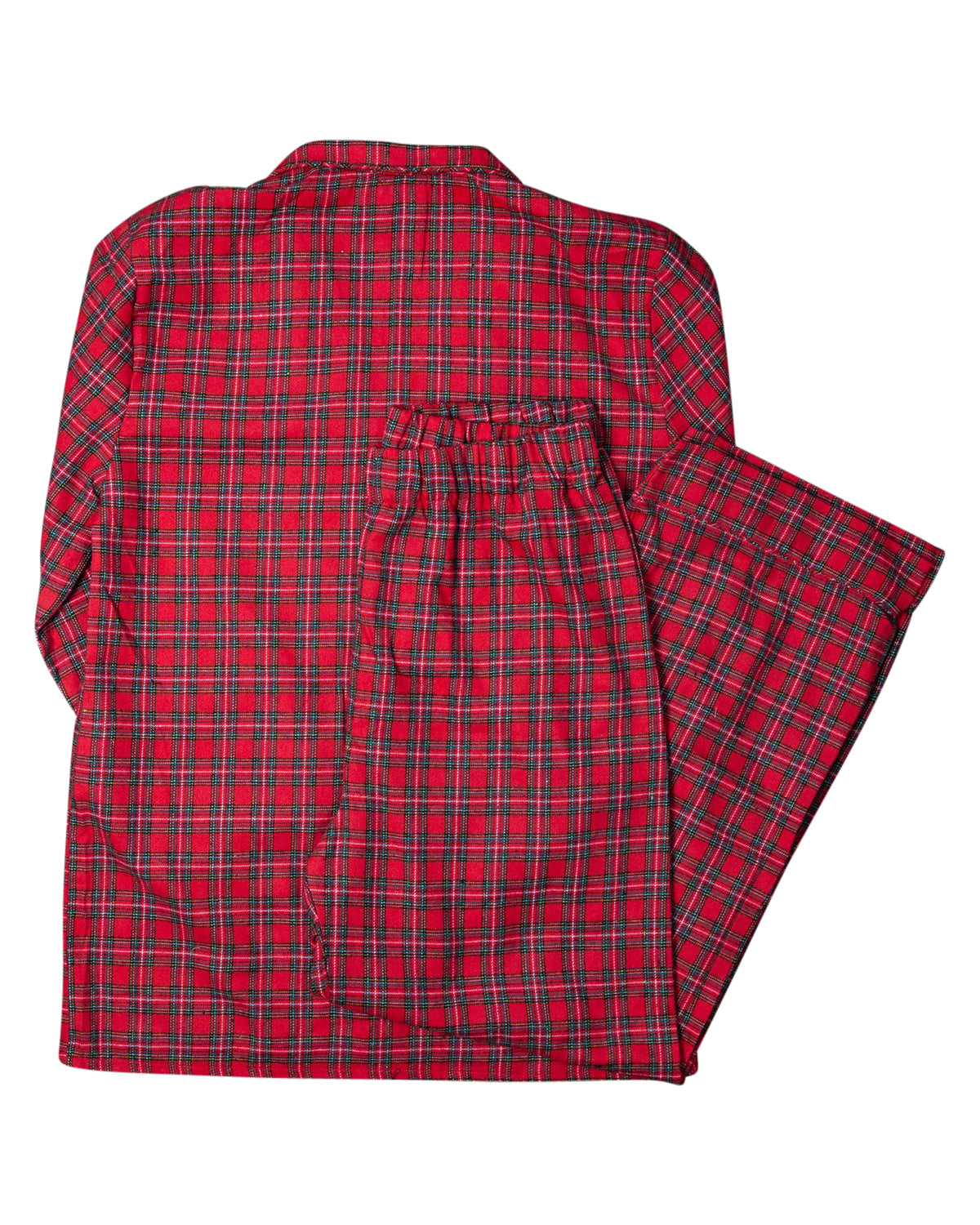 Red Tartan Plaid Loungewear for Adults- FINAL SALE
