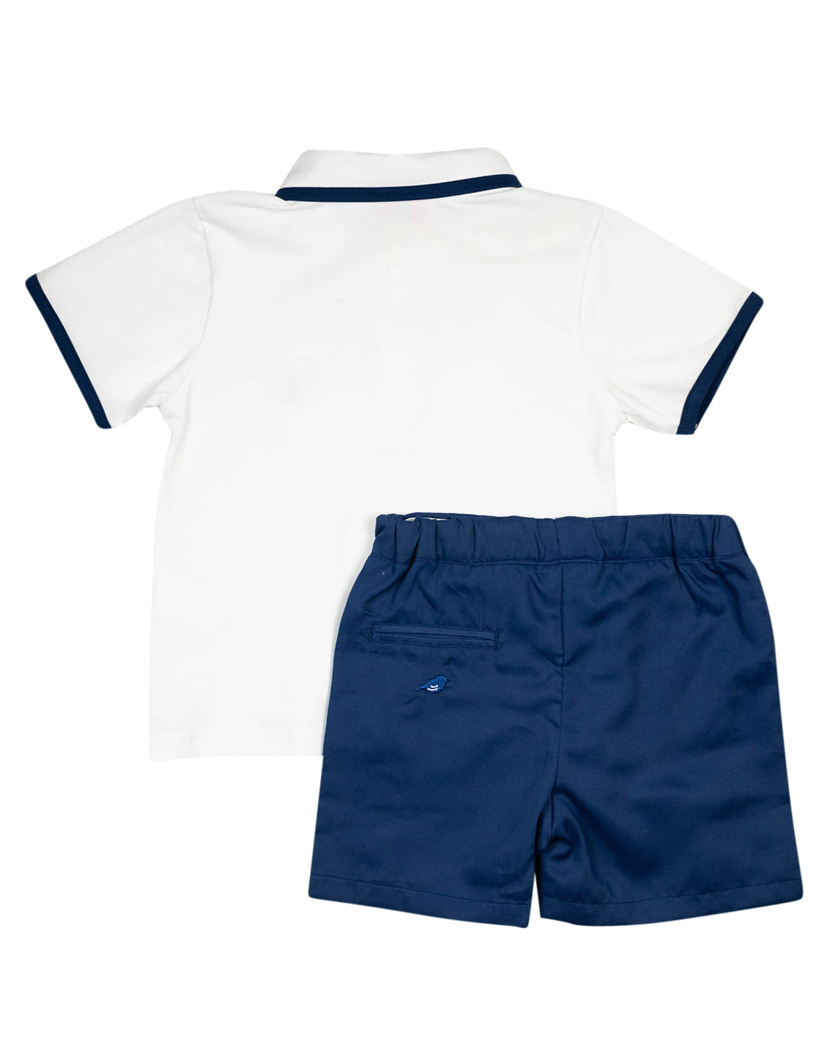 Navy Tennis Shorts Set