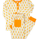 Carrots Striped Knit Pajama Set-FINAL SALE