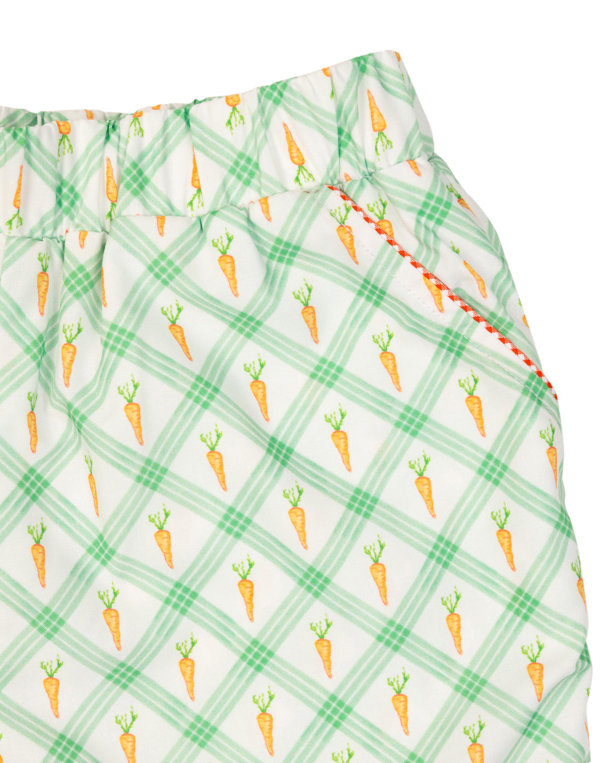 Carrot Patch Plaid Shorts- FINAL SALE