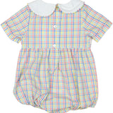 Ready to Run Smocked Boy Bubble- FINAL SALE