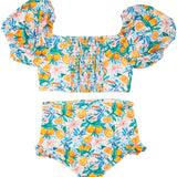 Summer Citrus High Waisted Bikini- FINAL SALE