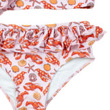Red as a Lobster Long Sleeve Bikini- FINAL SALE