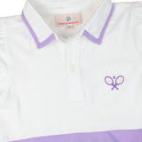 Purple and White Knit Tennis Dress- FINAL SALE