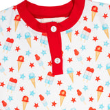 Ice Cream Knit Pajamas-FINAL SALE
