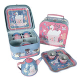 Enchanted 7pc Tin Tea Set
