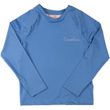 Rash Guard Long Sleeve in Ocean Blue