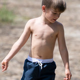 Indigo Blue Swim Trunks- FINAL SALE