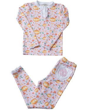 Pumpkin Patch Pink Pima Cotton Pajama Set-FINAL SALE