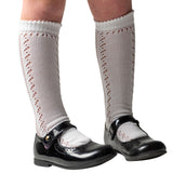 Knee High Crocheted Socks