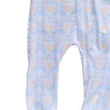Happy Hanukkah Zip Up Pajamas- FINAL SALE