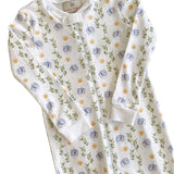 Dreaming of Dreidels Hanukkah Pima Cotton Zip Up Pajamas- FINAL SALE