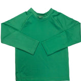 Rash Guard Long Sleeve in Parakeet Green- FINAL SALE