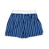 Navy Striped Boys Swim Trunks-FINAL SALE