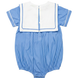 Cobalt Gingham Knit Bubble