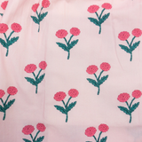 Pink Posy Block Print Dress