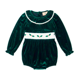 Evergreen Velvet Holly Bubble