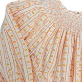Autumn Heirloom Smocked Bubble