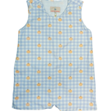 Pumpkin Harvest Gingham Shortall