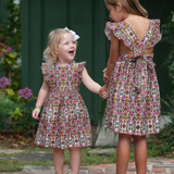 Tutti Frutti Floral Block Print Penny Dress