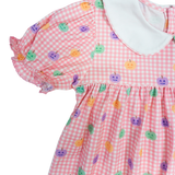 Pumpkin Parade Gingham Dress