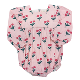 Pink Posy Block Print Bubble
