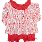 Be Mine Blossoms Knit Bloomer Set