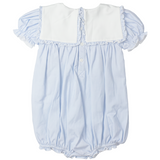Blue Gingham Bib Bubble