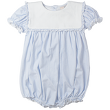 Blue Gingham Bib Bubble