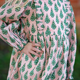 Vintage Ceramic Christmas Tree Dress