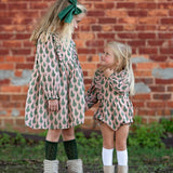 Vintage Ceramic Christmas Tree Dress