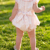 Pink Vine Smocked Bubble