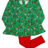 Howdy Holiday Knit Legging Set